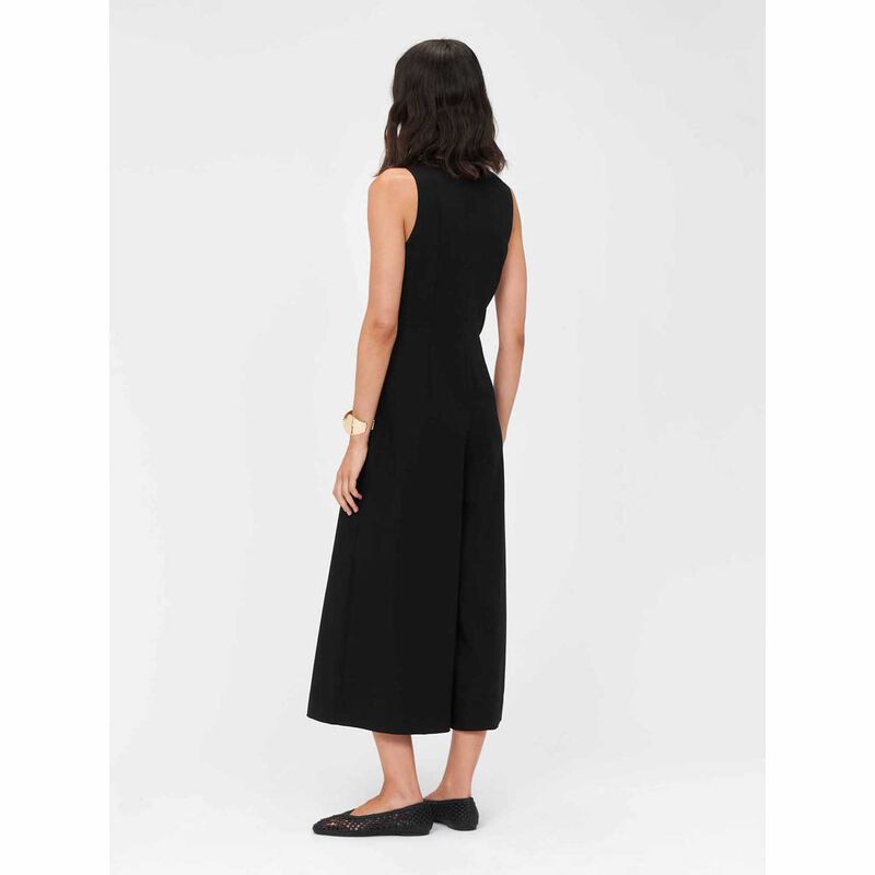 Veronika Maine European Stretch Keyhole Neck Jumpsuit image number 1